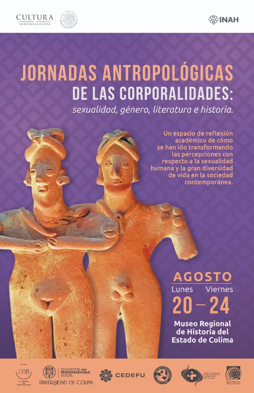 Jornadas antropológicas de las corporalidades: sexualidad, género, literatura e historia.
