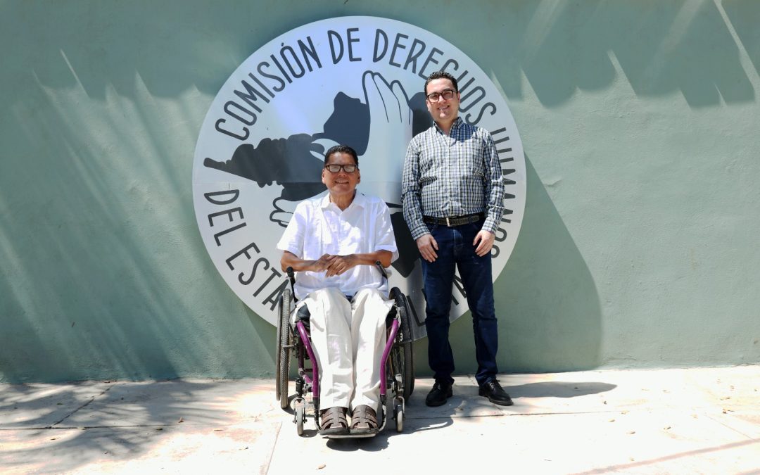 Visita del titular del Incodis para evaluar la accesibilidad de la infraestructura de la CDHEC para personas con discapacidad