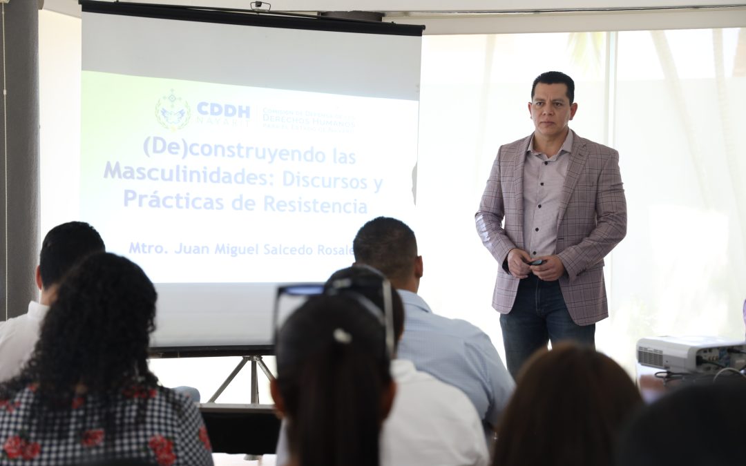 Capacitación al personal de la CDHEC: «(De)construyendo las masculinidades: discursos y prácticas de resistencia»