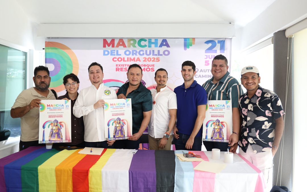 Presentan detalles de la Marcha del Orgullo 2025 en rueda de prensa conjunta entre la CDHEC y el Comité Organizador
