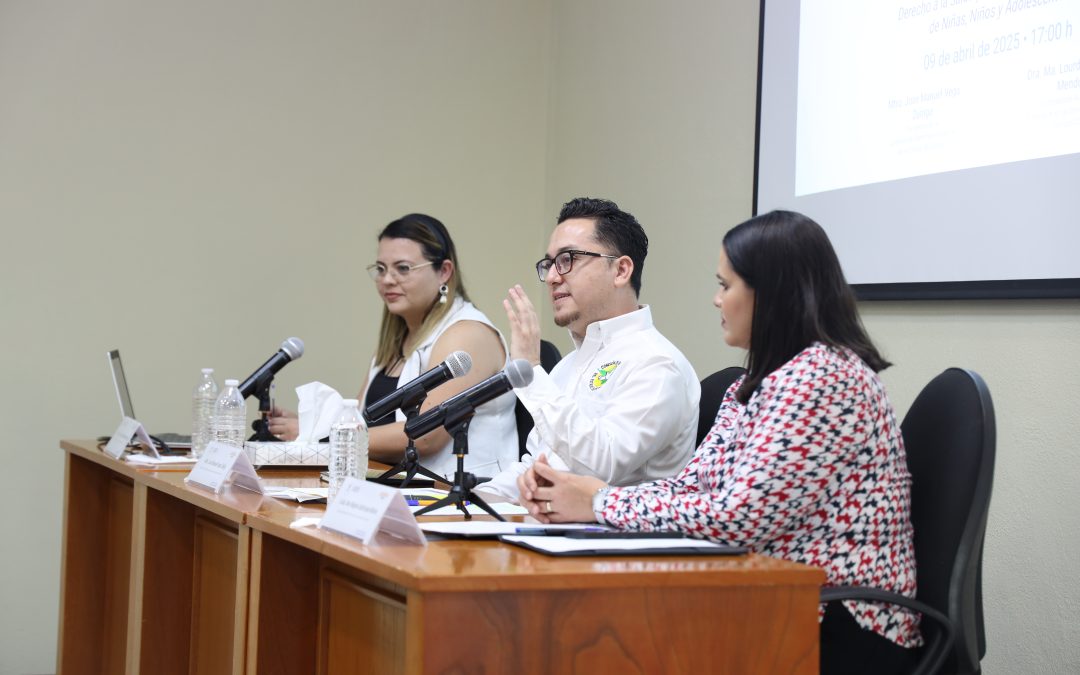 Participación del presidente de la CDHEC en la Mesa de Diálogo: «Derecho a la Salud y a un Medio Ambiente Sano de Niñas, Niños y Adolescentes